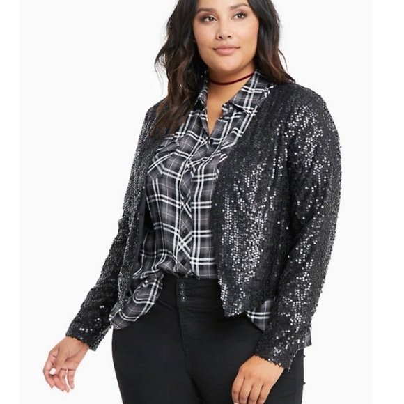 torrid Jackets & Blazers - Sequin jacket